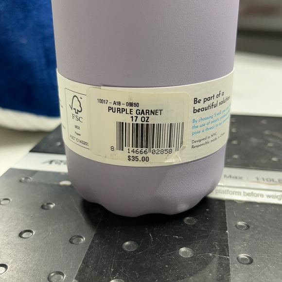 S'well the Stone Collection Water Bottle PURPLE - Picture 7 of 7